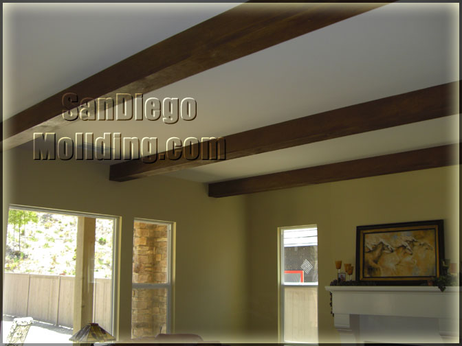 faux beams